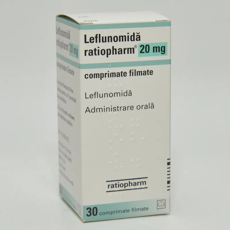 Leflunomida Ratiopharm comprimidos, recubiertos con película