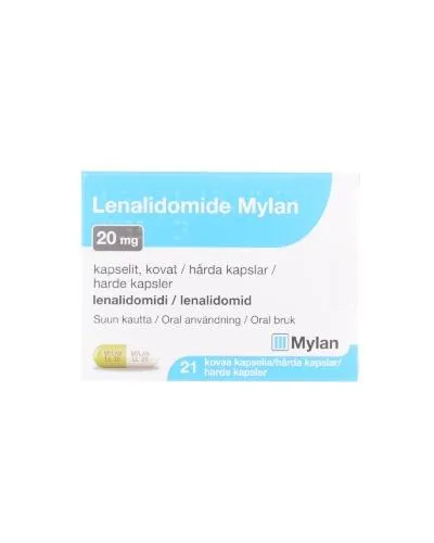 Lenalidomide Mylan capsules, hard gelatin