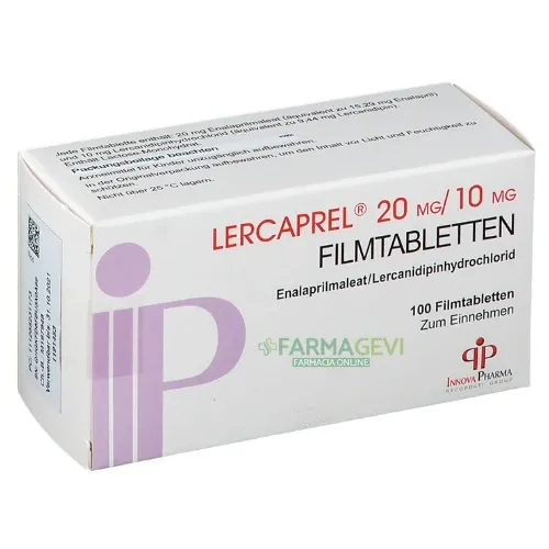 Lercaprel tablets, film-coated