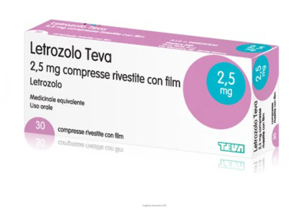 Letrozolo Teva comprimidos, recubiertos con película
