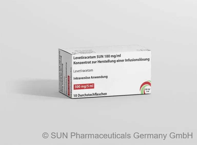 Levetiracetam Sun solución para infusión, concentrado