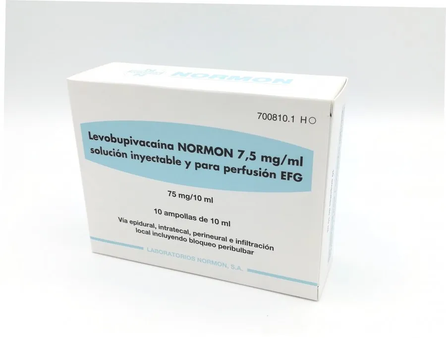 Levobupivacaína Altan solución para infusión