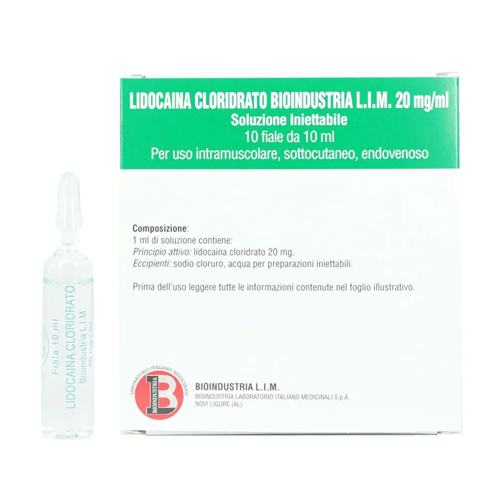Lidocaine hydrochloride Monico solution for injection