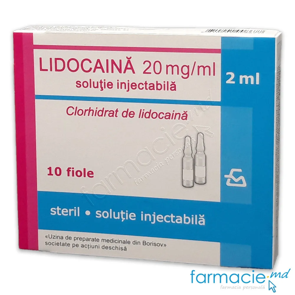 Lidocaine Grindex solution for injection