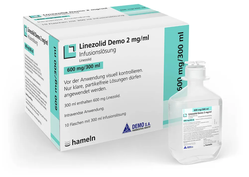 Linezolid Demo solución para infusión