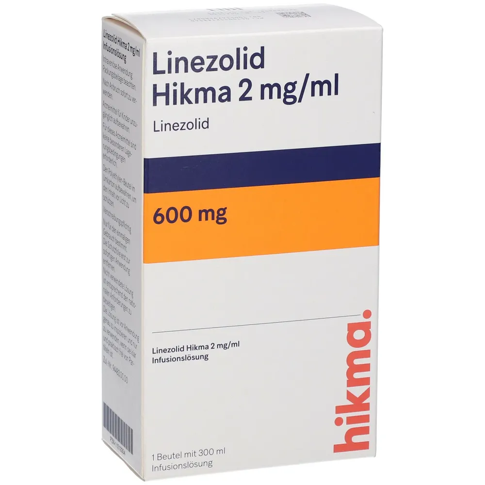 Linezolid Hikma solución para infusión