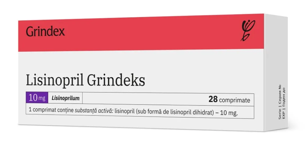 Lisinopril Grindex comprimidos