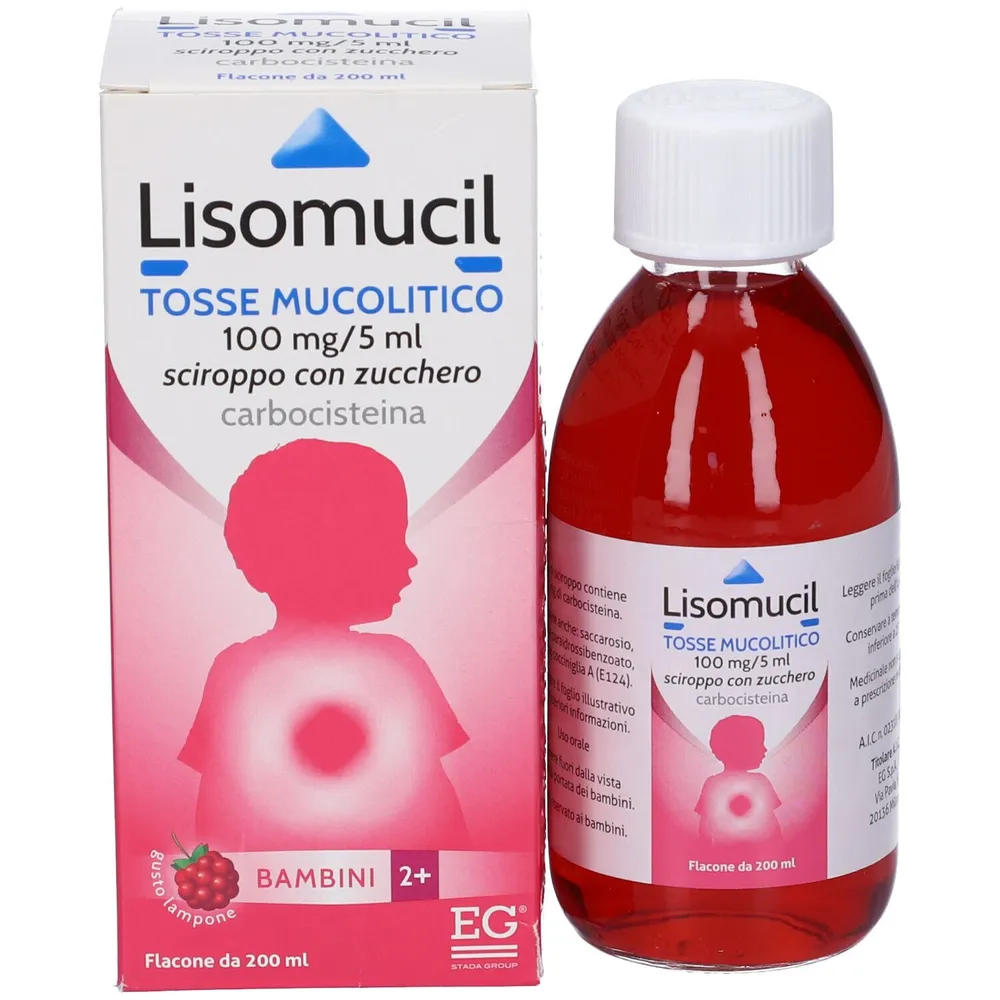 Lisomucil cough mucolytic syrup