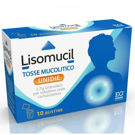 Lisomucil cough mucolytic Unidie solution, oral for preparation from granules