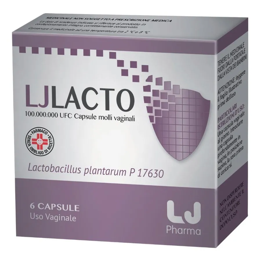 LjLacto capsules, soft vaginal