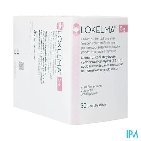 Lokelma polvo para preparación de suspensión oral