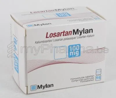 Losartán Mylan Generics comprimidos, recubiertos con película