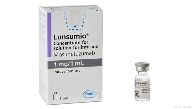 Lunsumio solución para inyección/infusión, concentrado