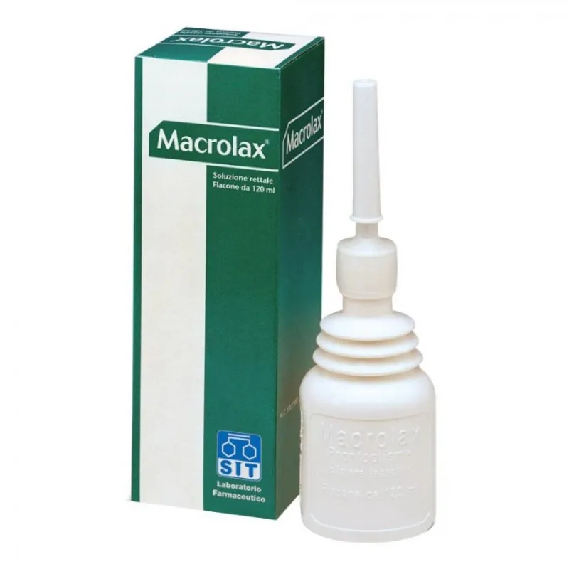 Macrolax solución, rectal