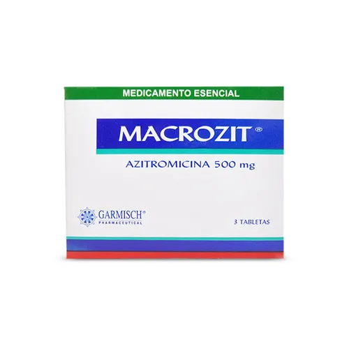 Macrozit comprimidos, recubiertos con película