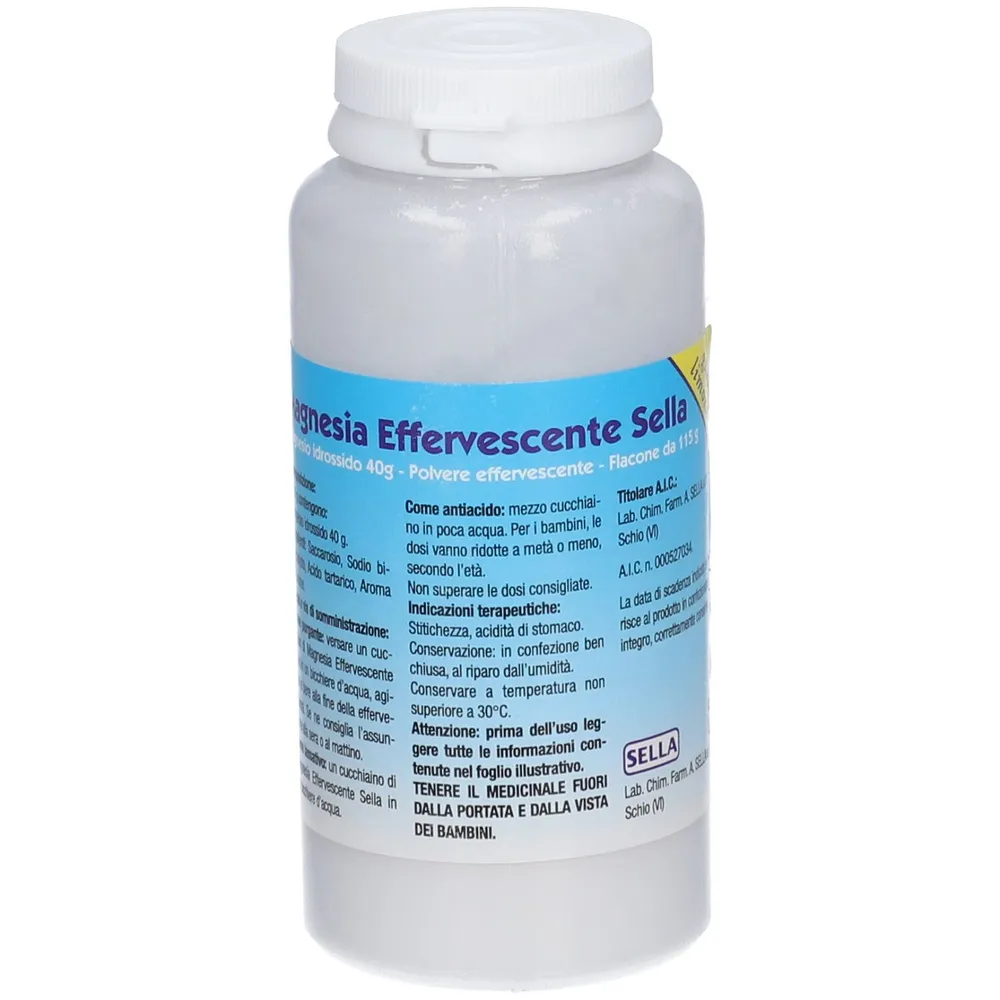 Magnesia effervescente Sella polvo efervescente