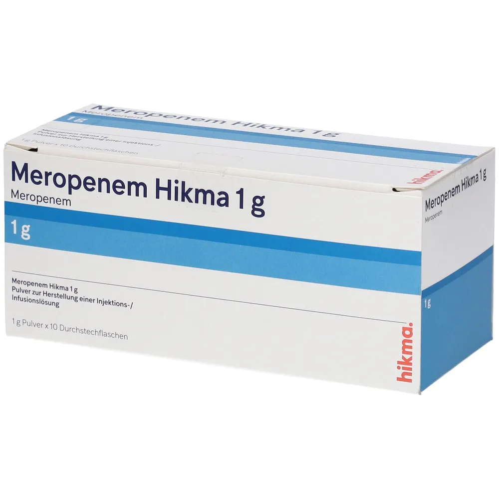 Meropenem Hikma powder for solution for injection