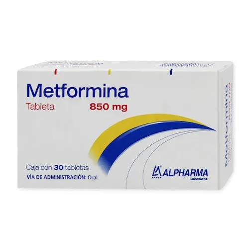 Metformina Pharmacare comprimidos, recubiertos con película
