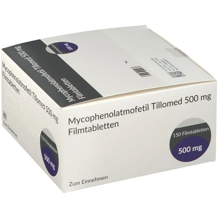 Mycophenolate mofetil TilloMed tablets, film-coated