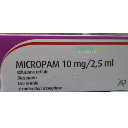 Micropam solution, rectal