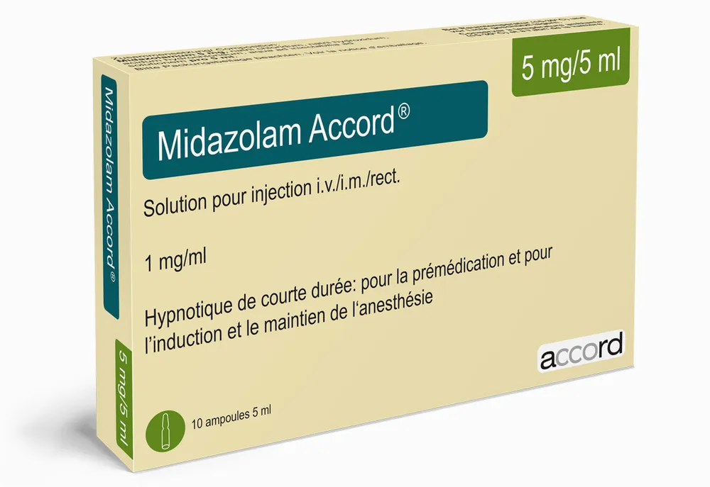 Midazolam Accord Healthcare solution for injection