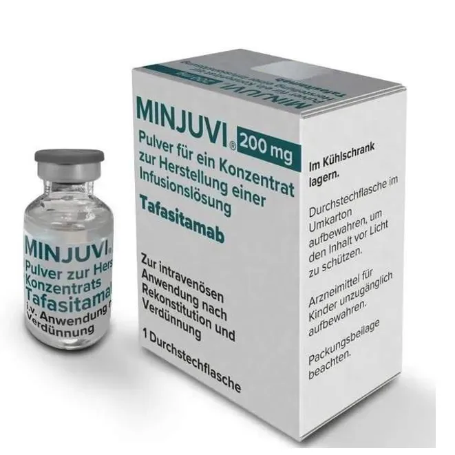 Minjuvi powder for concentrate for infusion solution