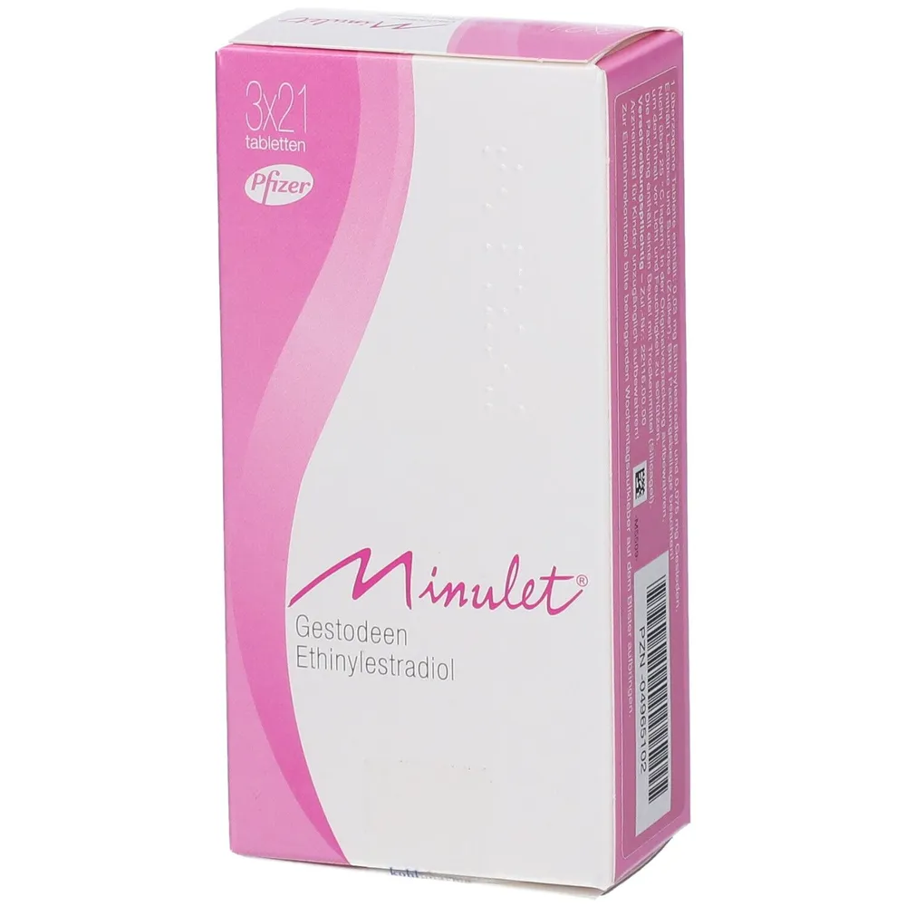 Minulet tablets, film-coated