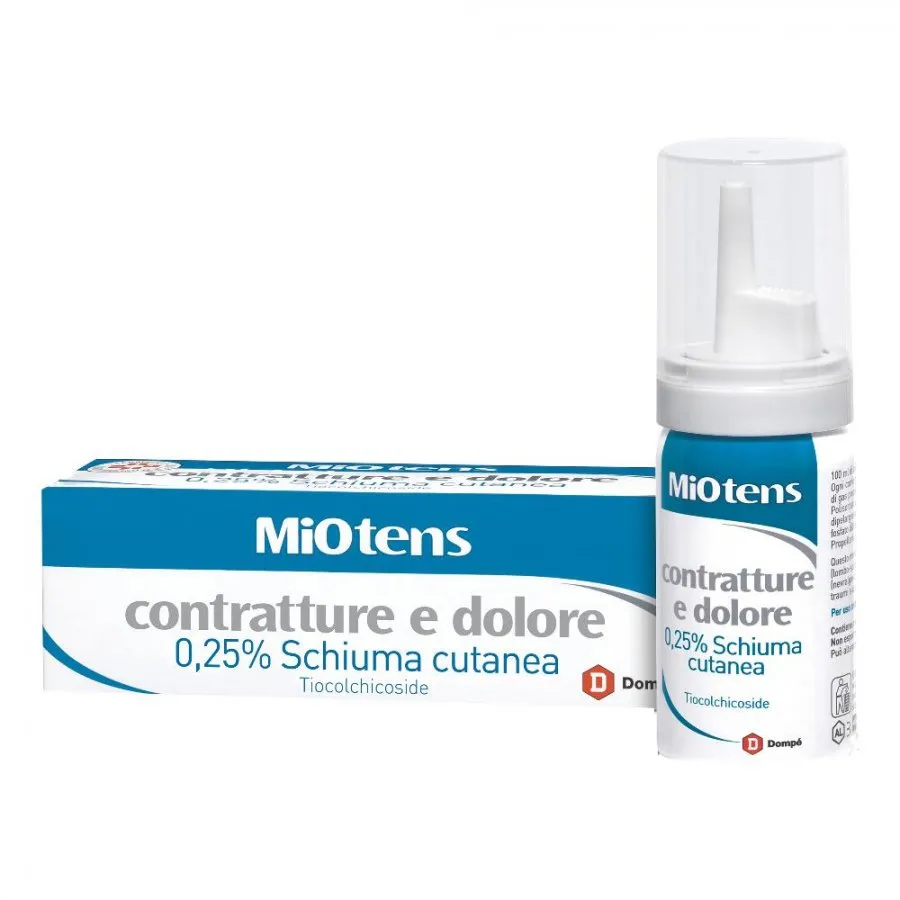 Miotens muscle cramp and pain foam, cutaneous