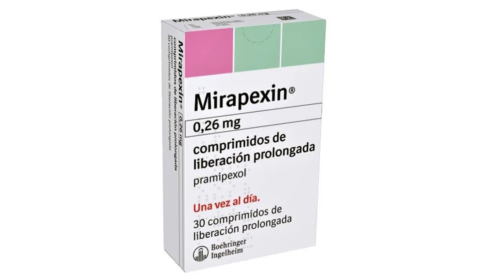 Mirapexin tablets