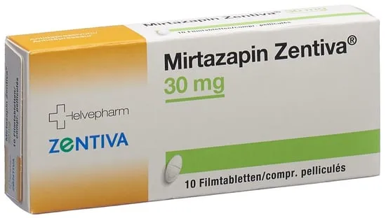 Mirtazapine Zentiva tablets, film-coated