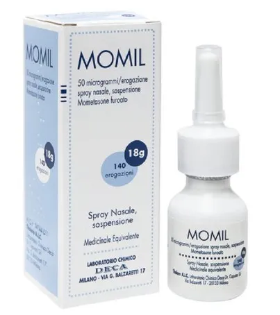Momil spray, nasal suspension