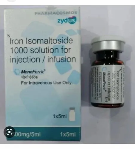 Monoferric solución, para inyección o para perfusión