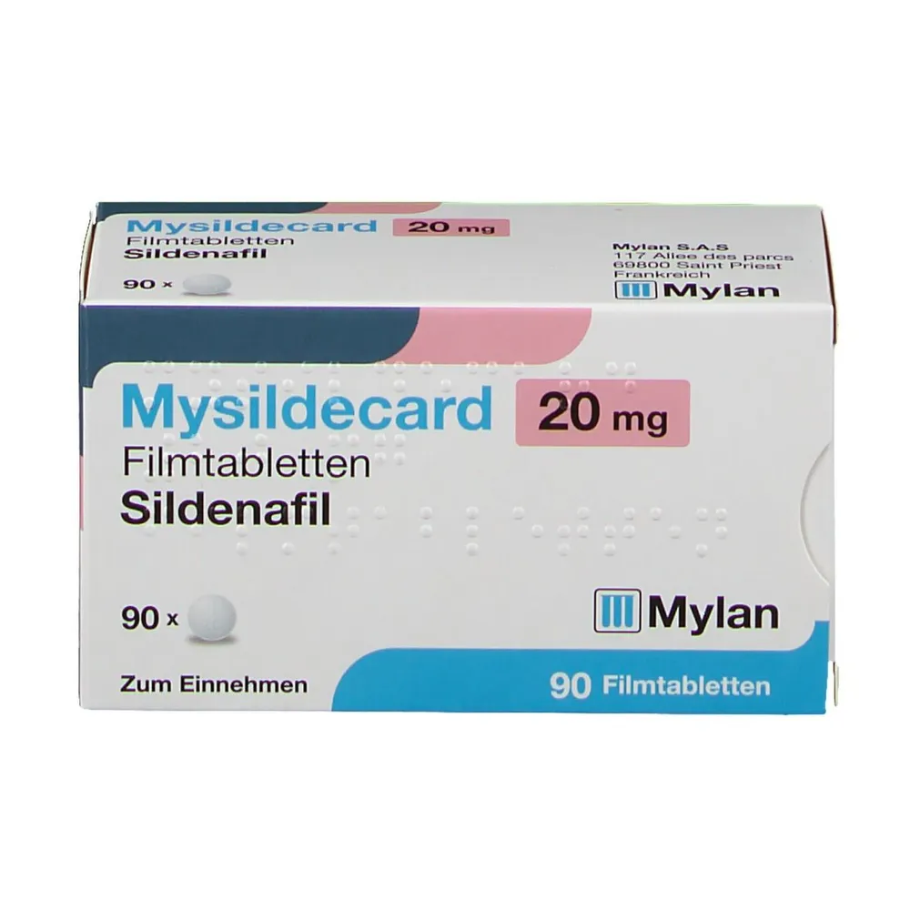Mysildecard tablets, film-coated