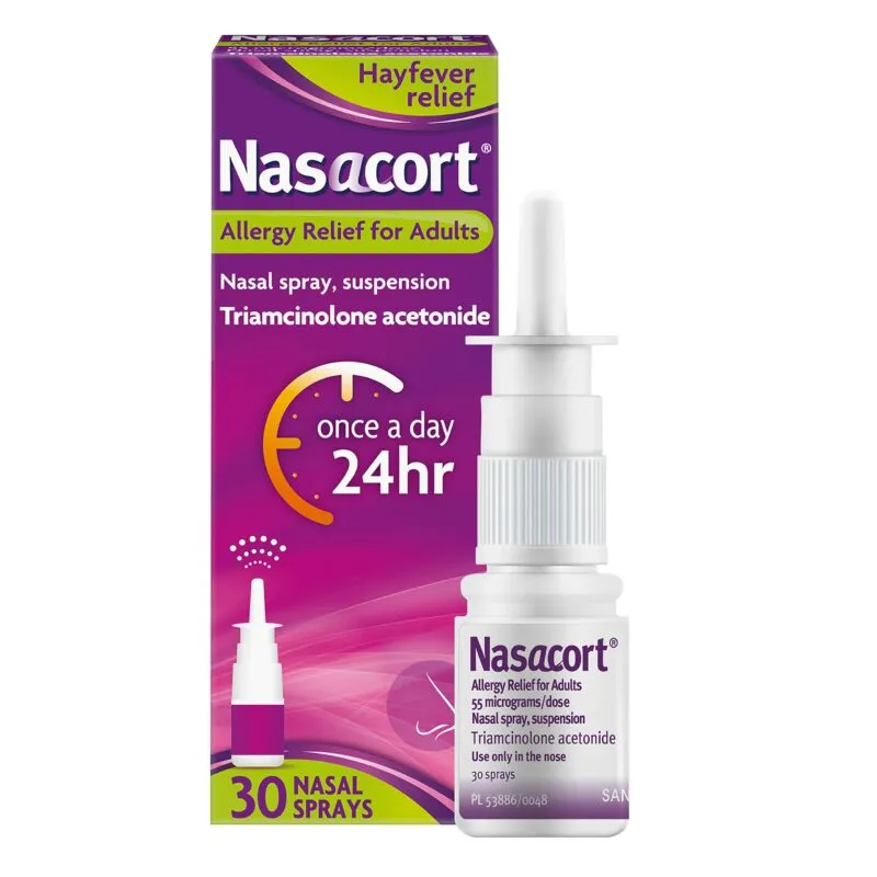 Nasacort spray, nasal suspension