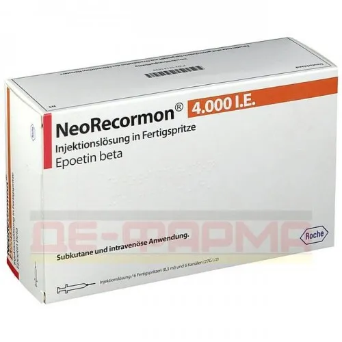 Neorecormon polvo y disolvente para solución inyectable