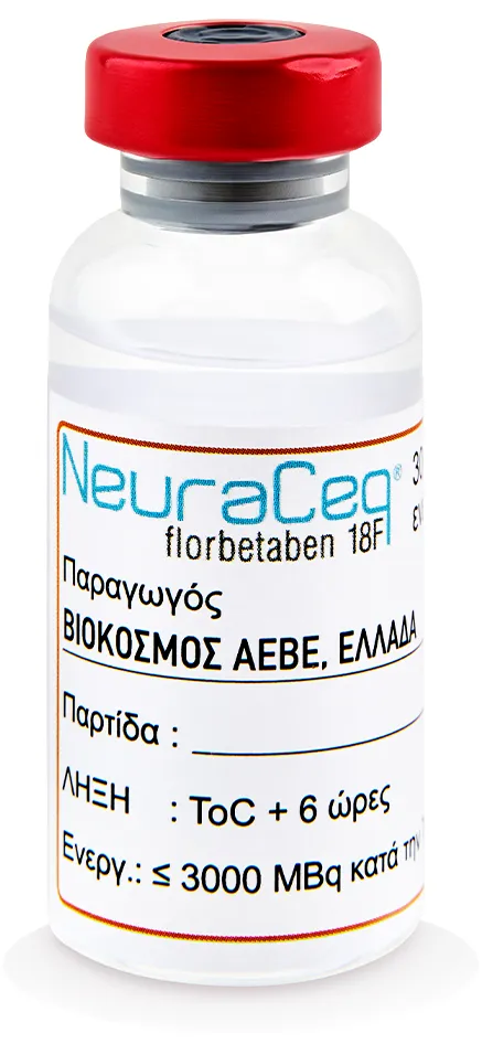 Neuraceq solution for injection