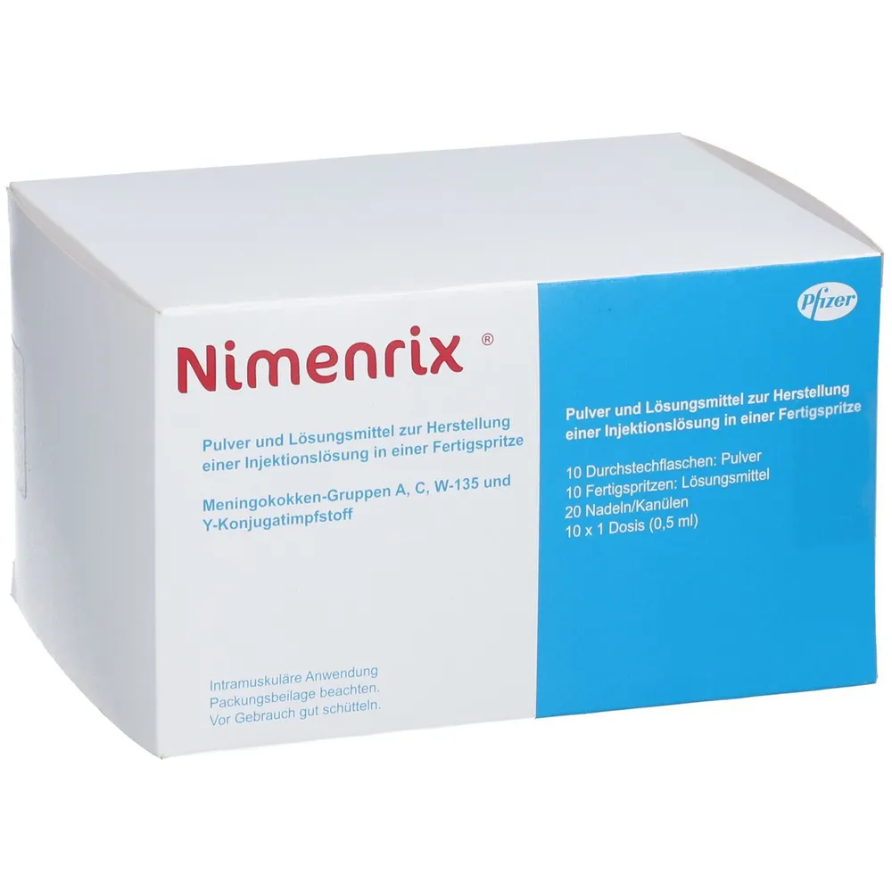 Nimenrix polvo y disolvente para solución inyectable