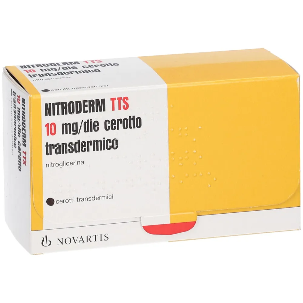 Nitroderm TTS patch, transdermal