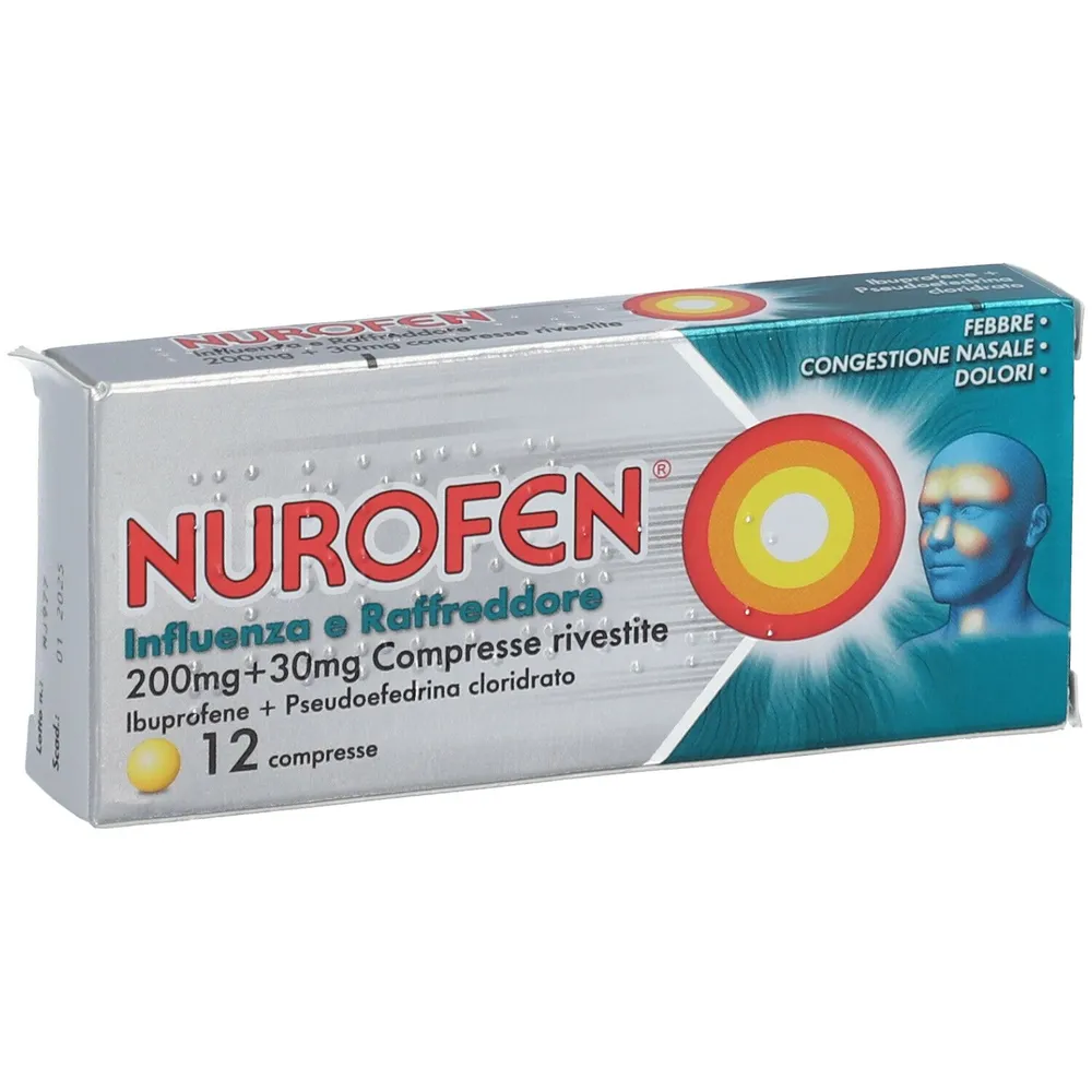Nurofen para la gripe y el resfriado comprimidos, recubiertos