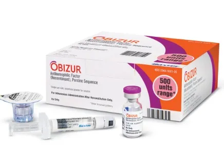 Obizur polvo y disolvente para solución inyectable