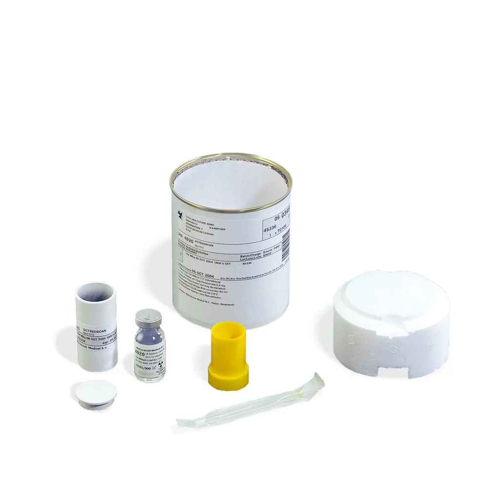 Octreoscan kit para la preparación de radiofármacos