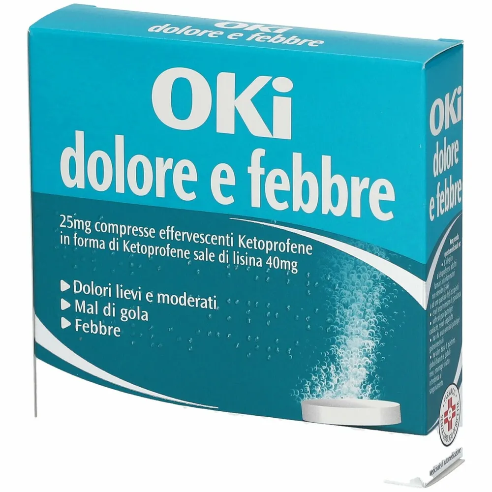 Oki Dolor y Fiebre comprimidos efervescentes