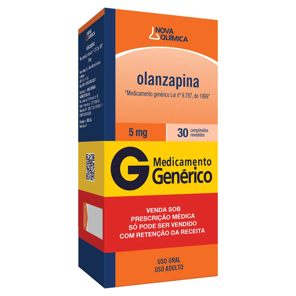 Olanzapina Doc Generici comprimidos, recubiertos con película