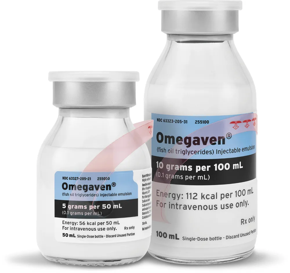 Omegaven emulsion for intravenous infusion