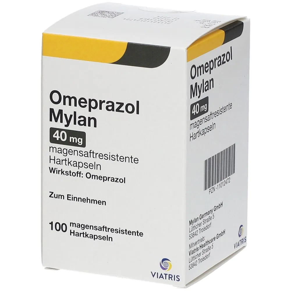 Omeprazol Mylan Generics Italia polvo para solución para perfusión intravenosa