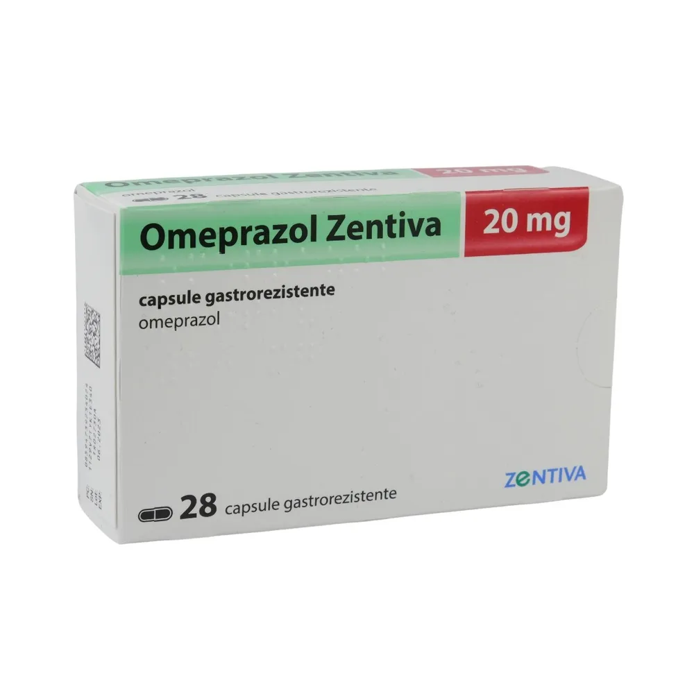 Omeprazol Zentiva Italia cápsulas, rígidas gastroresistentes
