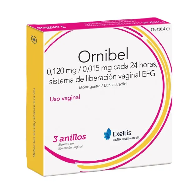 Ornibel sistema para liberación vaginal