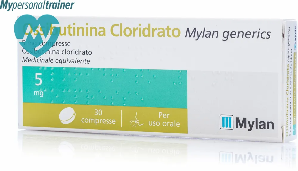 Oxibutinina clorhidrato Mylan Generics comprimidos