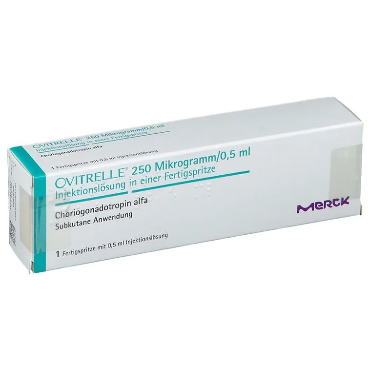 Ovitrelle polvo y disolvente para solución inyectable