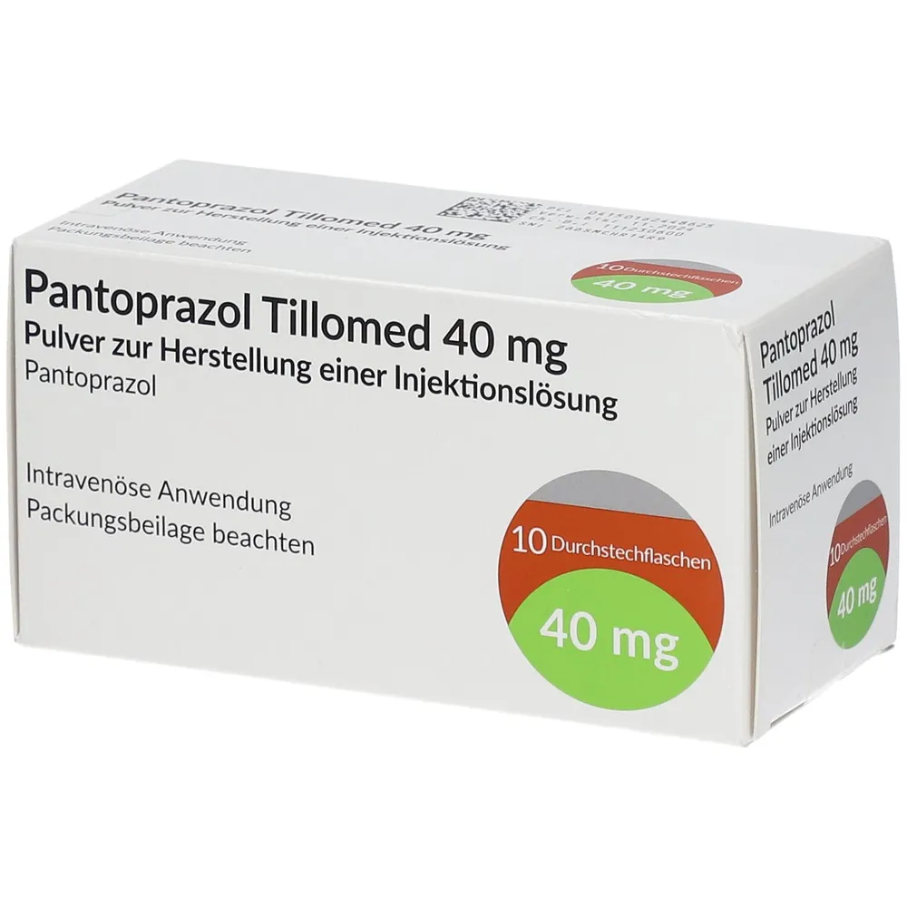 Pantoprazole Tillomed powder for solution for injection